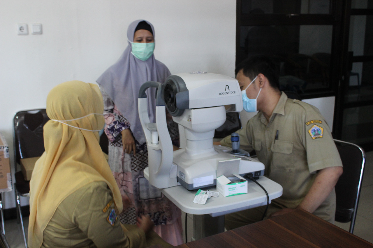 Dokter Mata KMU  Berikan Edukasi di  FKTP (Dok/Radar Gresik)