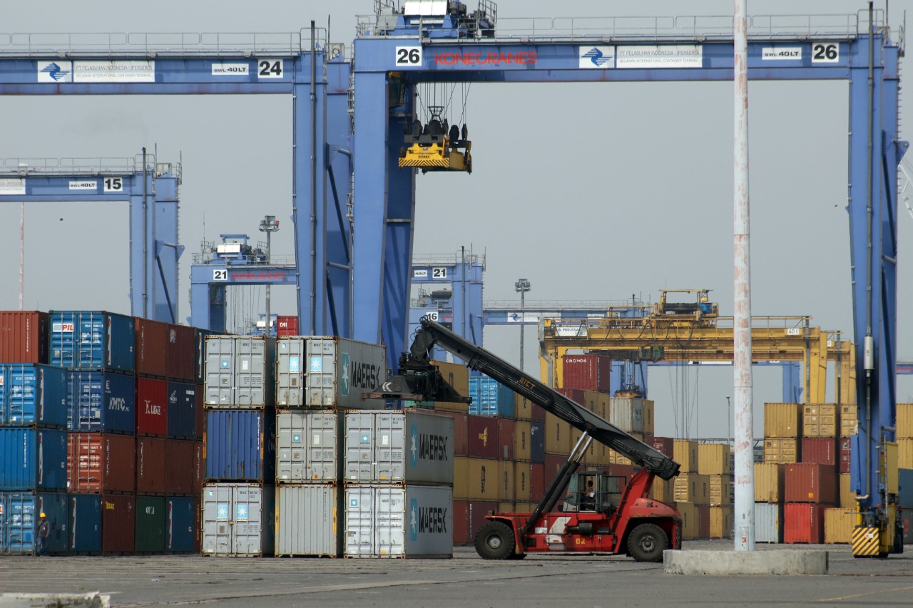 SELESAI 2022 : Pelabuhan Peti kemas Gresik di Kecamatan Manyar ditargetkan rampung dibangun 2022. (Dok/Radar Gresik)