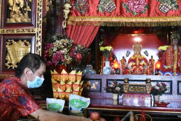 Tak Tersentuh Vaksin : Tokoh agama Kong Hu Cu di Gresik menantikan program vaksinasi massal dari Pemerintah Kabupaten (Pemkab) Gresik. (Dok/Radar Gresik)