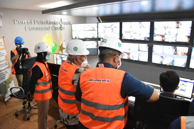 BERANTAS MAFIA : Petrokimia Gresik meluncurkan aplikasi Petroport untuk perketat pengawasan pupuk bersubsidi. (Dok./Radar Gresik)