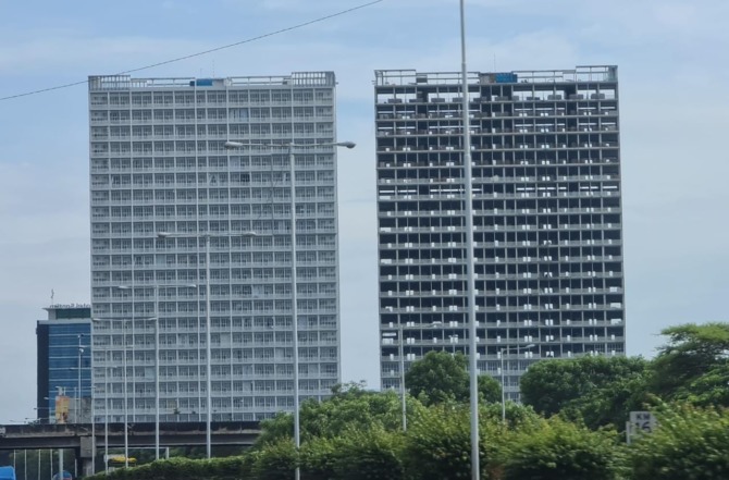 PROSPEKTIF : Puluhan unit apartemen Icon gresik kini sudah ada penghuninya. (Ist./Radar Gresik)