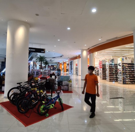 Masih Rendah : Okupansi pusat perbelanjaan di Gresik masih belum bisa memenuhi ekspektasi. (Firman/Radar Gresik)