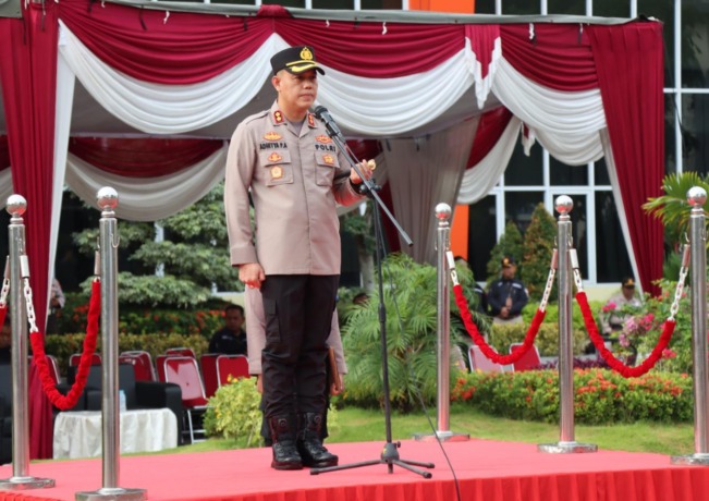 Kapolres Gresik , AKBP Adhitya Panji Anom (Dok/Radar Gresik)