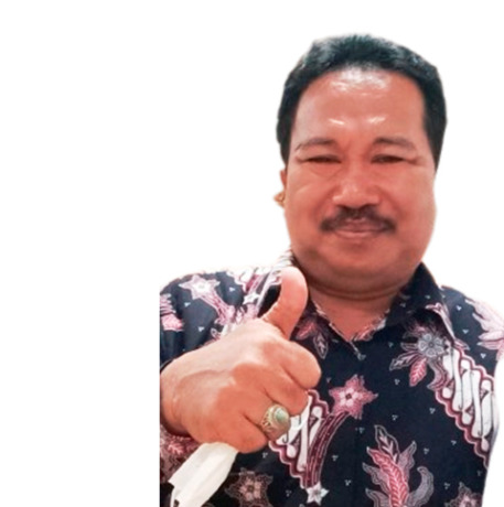 Moh Huri, Guru Seni Budaya SMA Sunan Giri (Riri/Radar Gresik)
