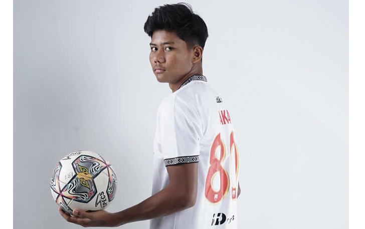 POTENSIAL: Striker Persis Solo Arkhan Kaka saat ini tengah jalani TC Timnas U-17 di Jakarta. (INSTAGRAM ARKHAN KAKA)