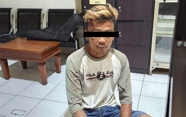 Pelaku pencurian handphone  di wilayah Desa Pulosari, Karanganyar berhasil diamankan polisi.