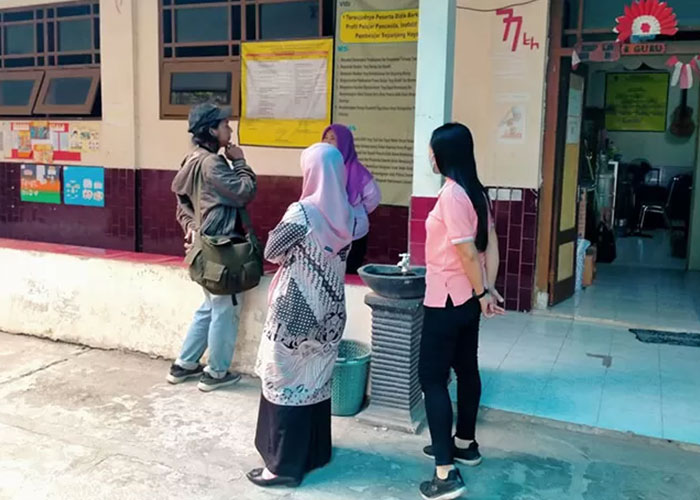 SD Negeri Carangan, Pasar Kliwon, di dalam kompleks Keraton Surakarta minim pendaftaran pada PPDB tahun ini.