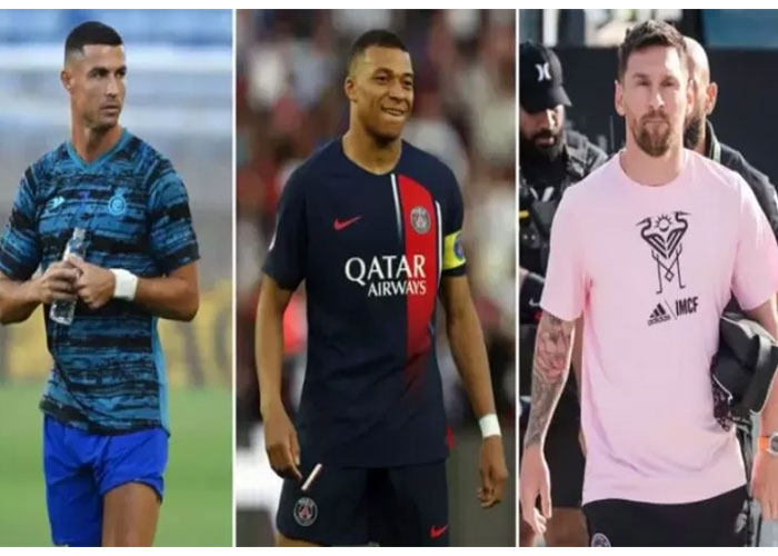 Cristiano Ronaldo, Kylian Mbappe, dan Lionel Messi memiliki pendapatan besar. Tapi, Mbappe akan lebih besar jika gabung Al Hilal.