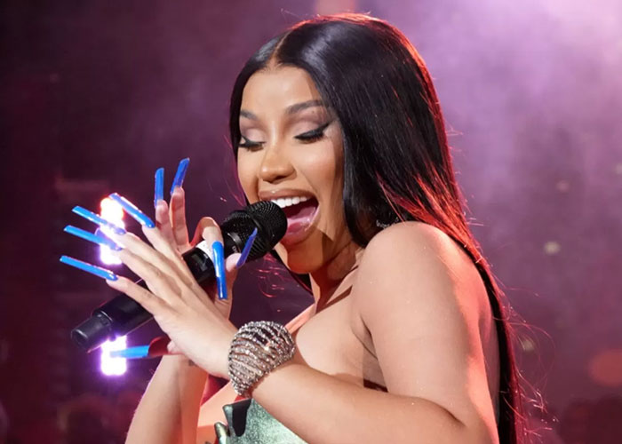 Rapper Cardi B.