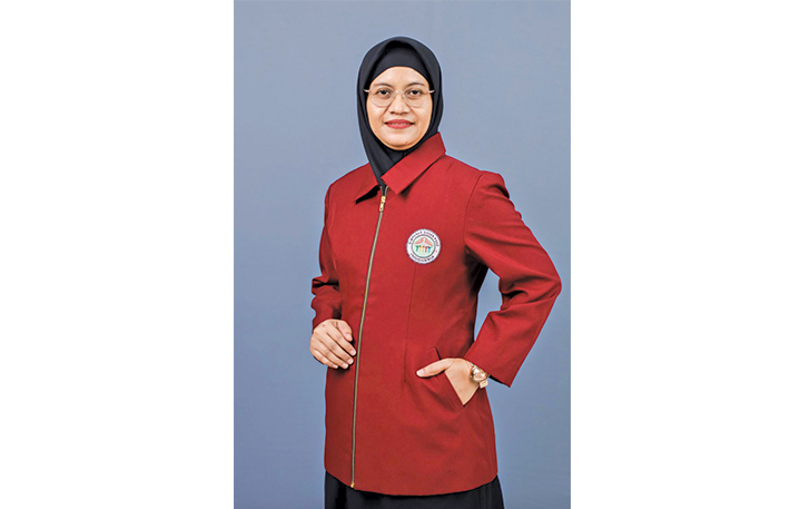 Dr. Murfiah Dewi Wulandari, M.Psi. selaku Dosen PGSD FKIP UMS, Penerima Pengabdian DRTPM Kemdikbud 2023.