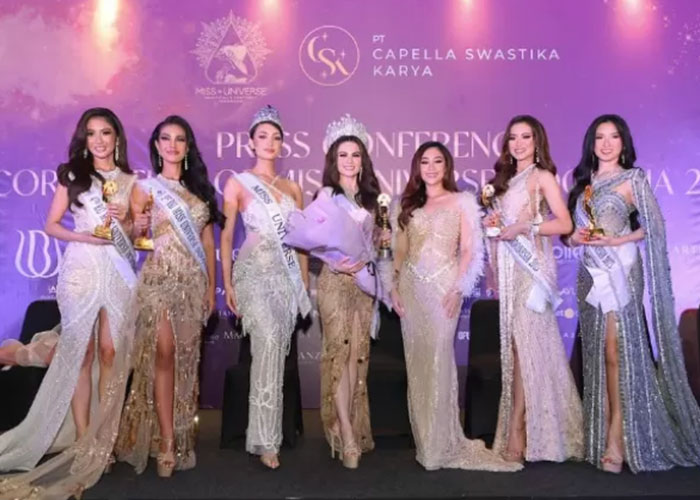 Finalis Miss Universe Indonesia 2023.