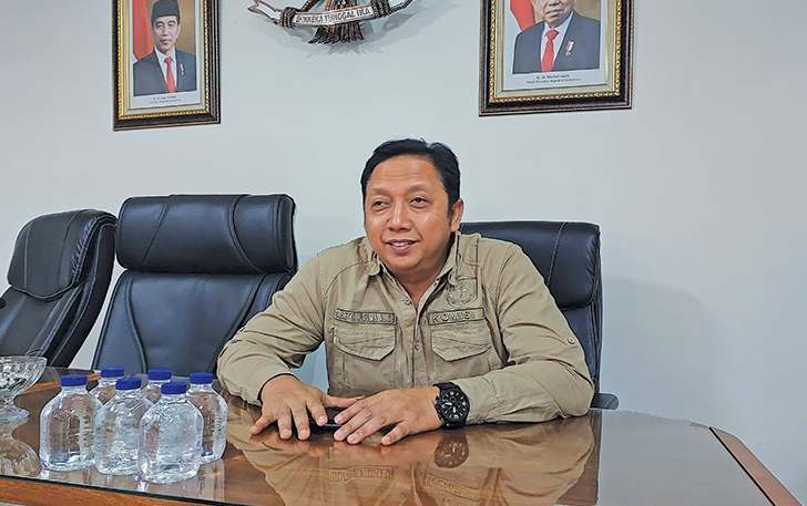 Ketua DPC PDI Perjuangan Boyolali Susetya Kusuma Dwi Hartanta.