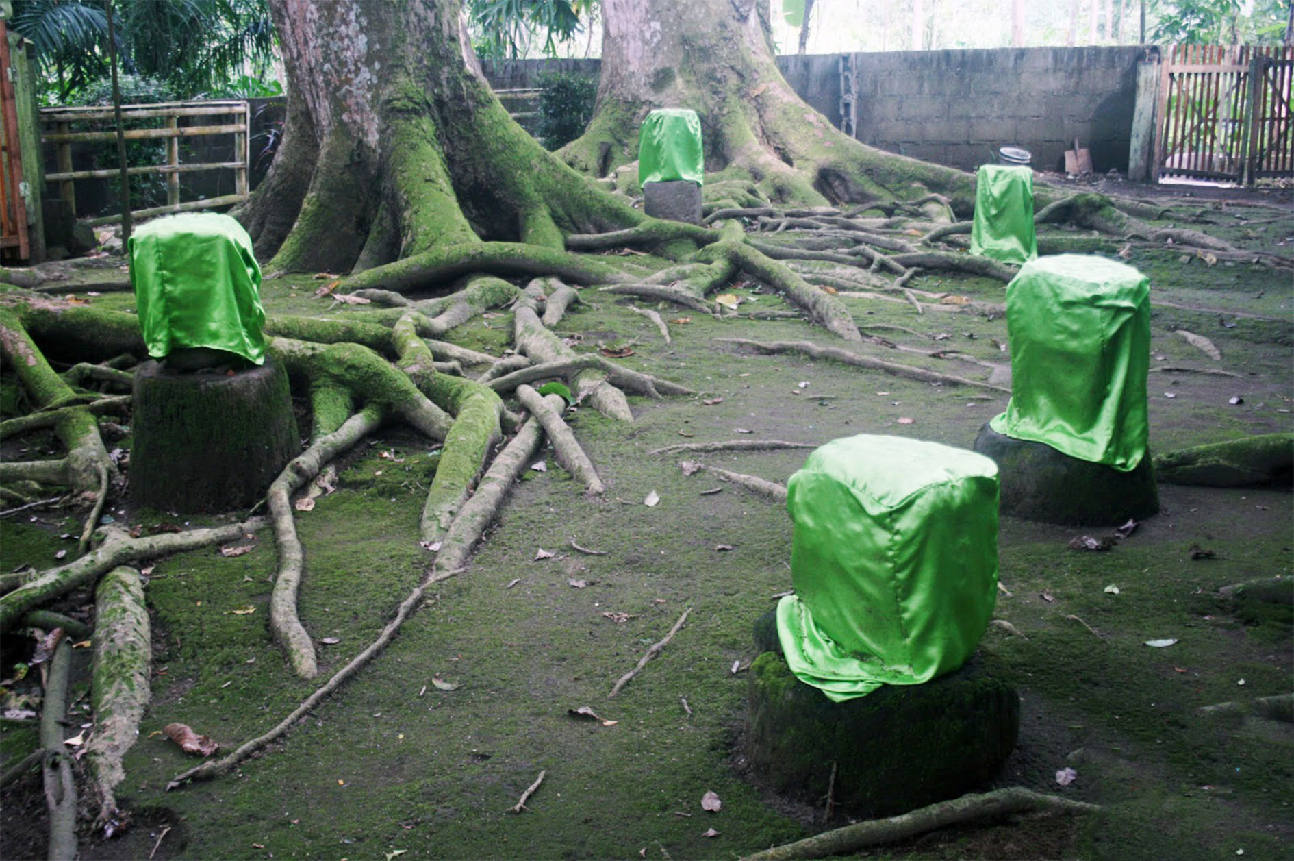 Situs Jelok atau situs Pesanggrahan Siti Maryam di Desa Jelok, Kecamatan Cepogo, Kabupaten Boyolali, Jawa Tengah. (NIKKO AUGLANDY/RADAR SOLO)