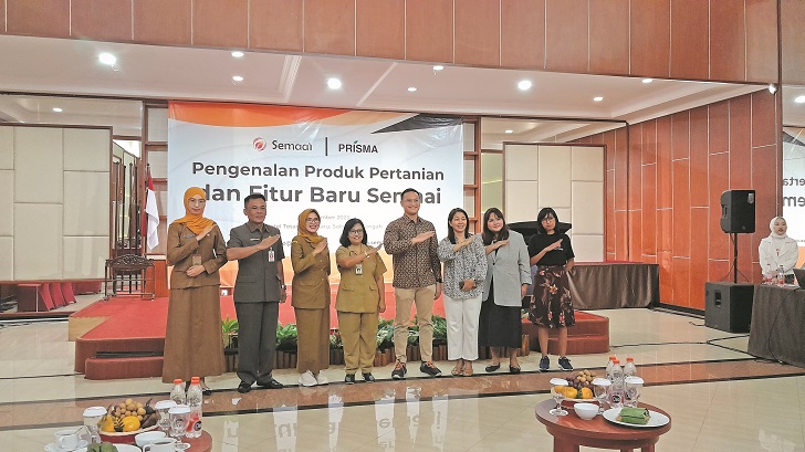 Pengenalan produk pertanian dan fitur baru Semaai, Senin (4/9/2023)