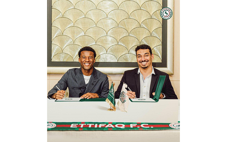 Georginio Wijnaldum pindah klub Arab Saudi Al-Ettifaq FC dengan status transfer permanen