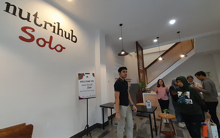 PUBLIC SPACE: Nutrihub Solo kembangkan community hub untuk berjejaring, kemarin (14/9)