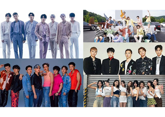 Grup KPop yang berhasil melampaui 3 miliar streaming di Melon.