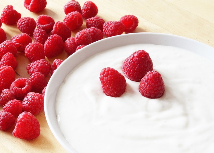 Ilustrasi yogurt.