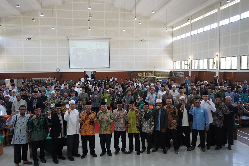 Peserta multaqa direktur pondok pesantren di Ponpes Assalaam, Sukoharjo, Sabtu (30/9/2023)