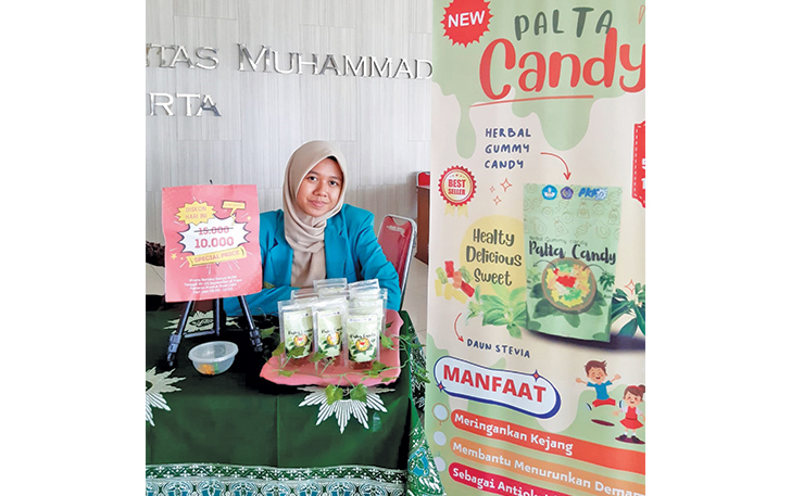 INOVATIF: Permen herbal pereda epilepsi dan demam anak.