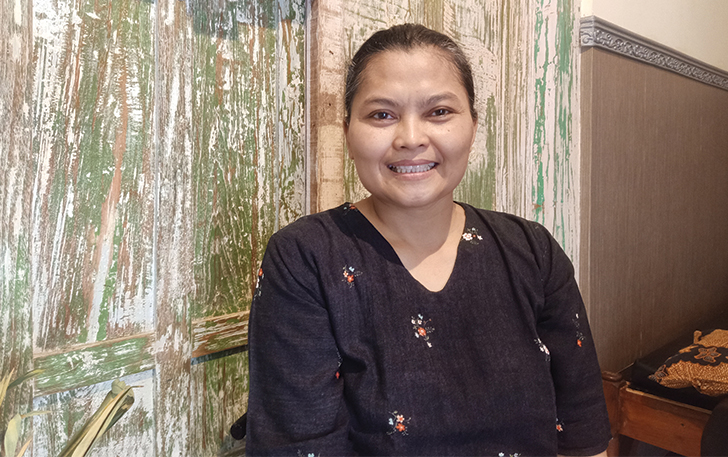 JIWA SOSIAL: Elisabeth Listyorini founder komunitas Sego Jiwo.
