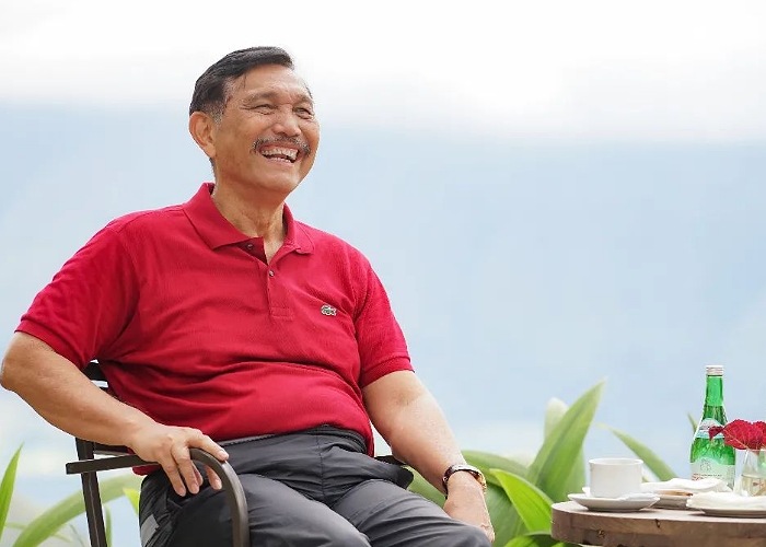 Menko Marves Luhut Binsar Pandjaitan.