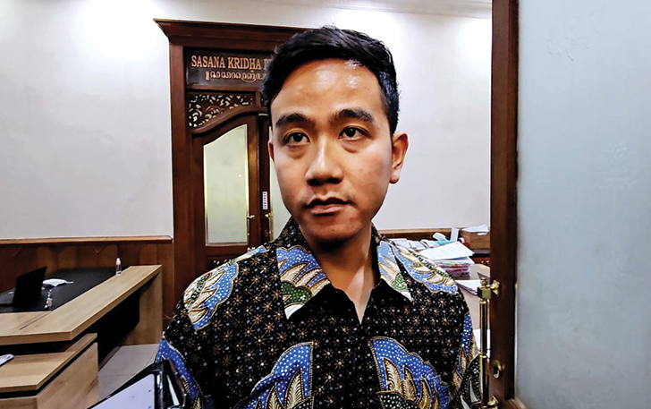 Wali Kota Solo Gibran Rakabuming Raka