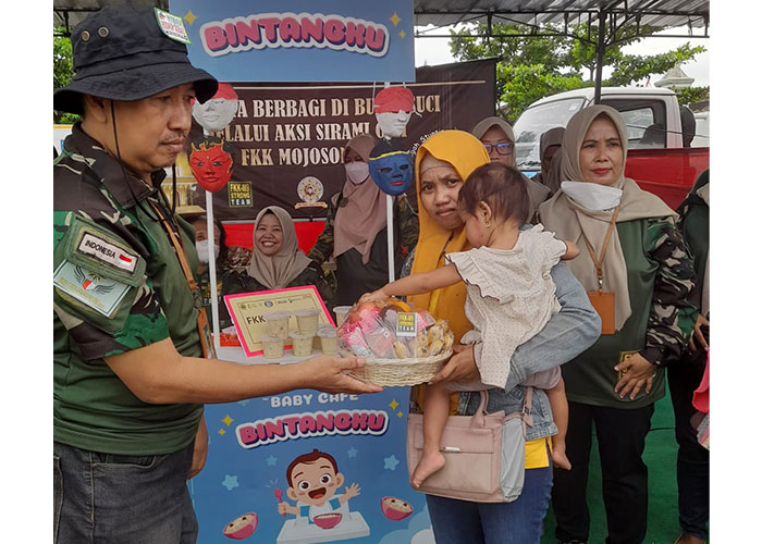 Baby Cafe Bintangku kini jadi andalan untuk memastikan kebutuhan gizi dan nutrisi bayi di Kelurahan Mojosongo, Solo.