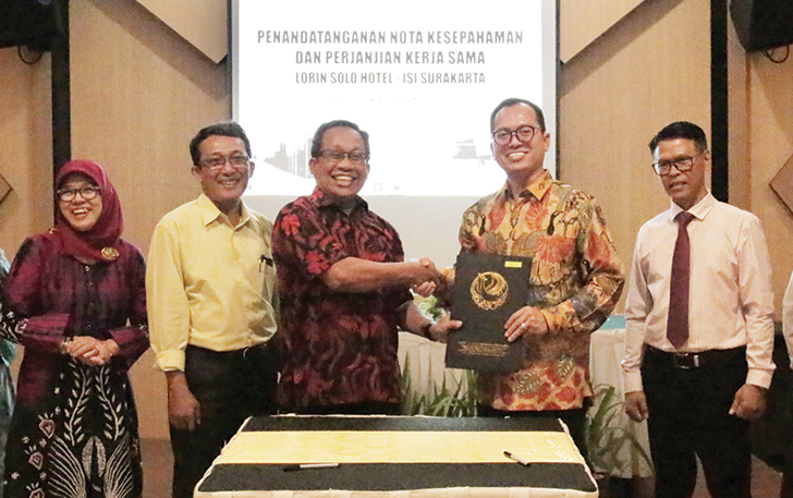 Lorin Solo Hotel jalin kerjasama dengan ISI Surakarta.