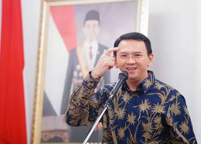 Mantan Gubernur DKI Jakarta Basuki Tjahaja Purnama alias Ahok.