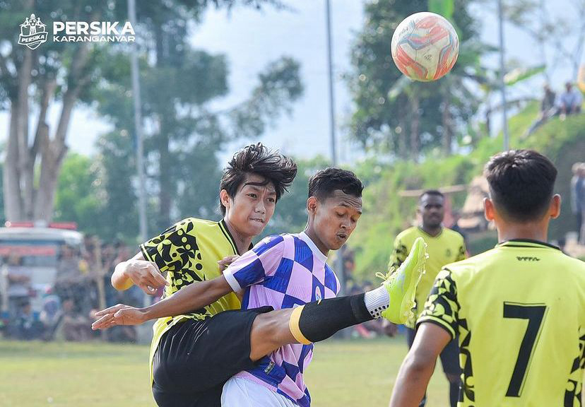 Persika Karanganyar melakoni uji coba melawan PSIW Wonosobo, Minggu (22/10). (INSTAGRAM PERSIKA KARANGANYAR)