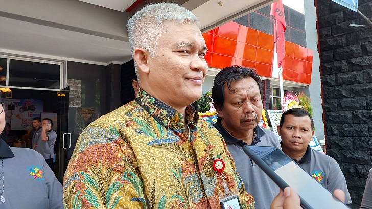 Kepala OJK Surakarta Eko Yunianto. (RAGIL LISTIYO/RADAR SOLO)