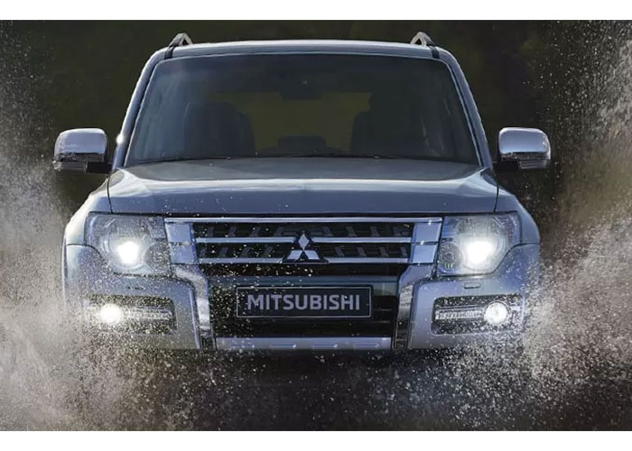 Ilustrasi mobil Mitsubishi Pajero.