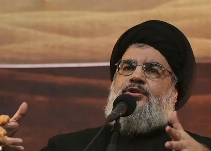 Pimpinan Hizbullah Hassan Nasrallah