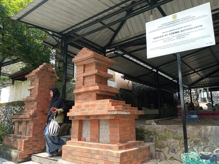 Kompleks makam Bumi Arum di Desa Majasto, Kecamatan Tawangsari, Kabupaten Sukoharjo.