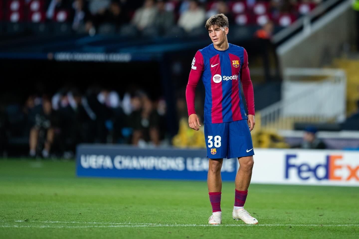 Striker muda Barcelona Marc Guiu jadi salah satu pemain yang terjun di Piala Dunia U-17. (INSTAGRAM MARC GUIU)