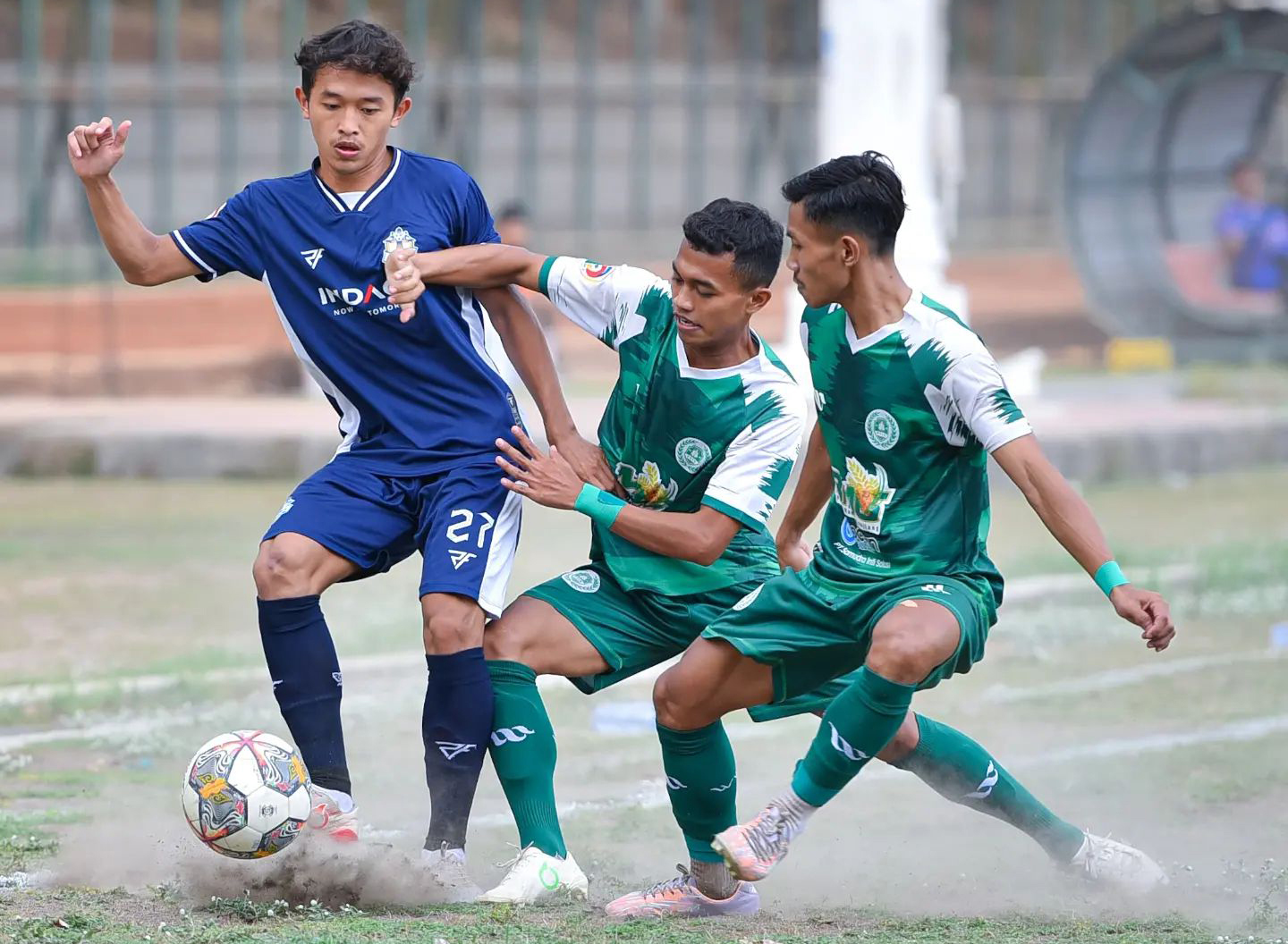 Laga PSIK Klaten kontra Persika Karanganyar di Stadion Trikoyo, Rabu (15/11). (INSTAGRAM PERSIKA KARANGANYAR)