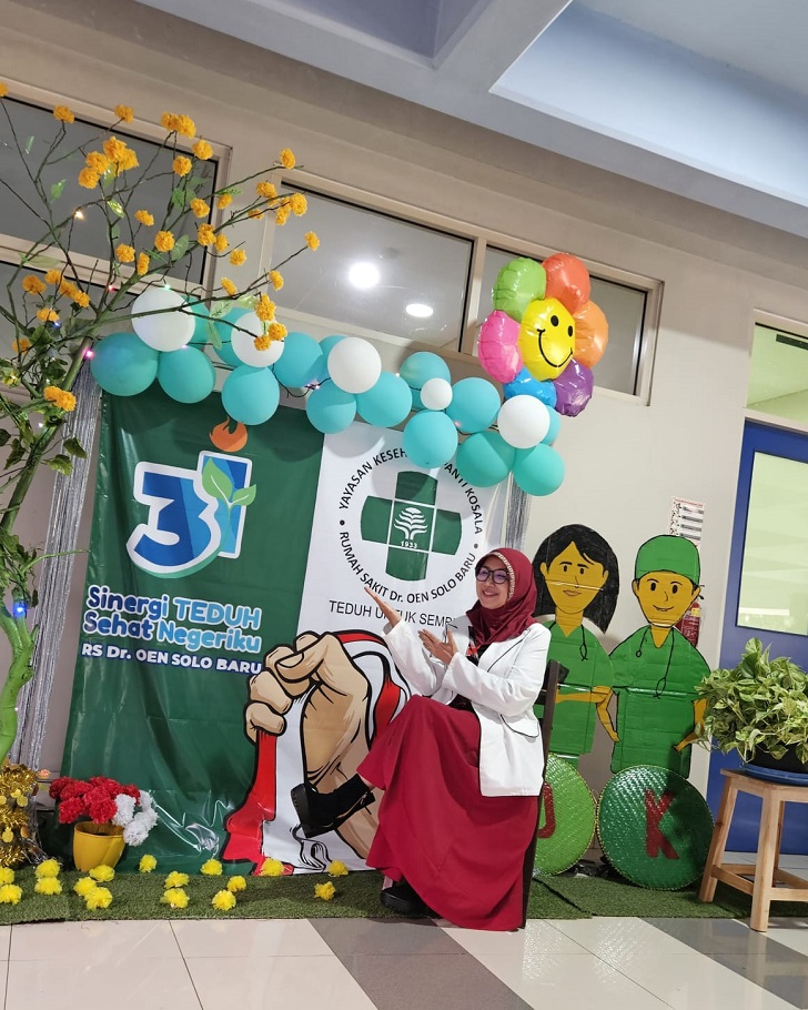 Perayaan HUT ke-31 RS Dr Oen Solo Baru membawa semangat pelayanan prima.