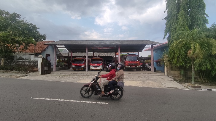 Markas Damkar Wonogiri. (IWAN ADI LUHUNG/RADAR SOLO)