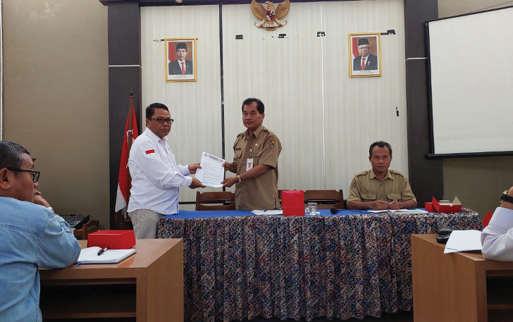 SATUKAN SUARA: Rapat dewan pengupahan di Diskopnaker Boyolali
