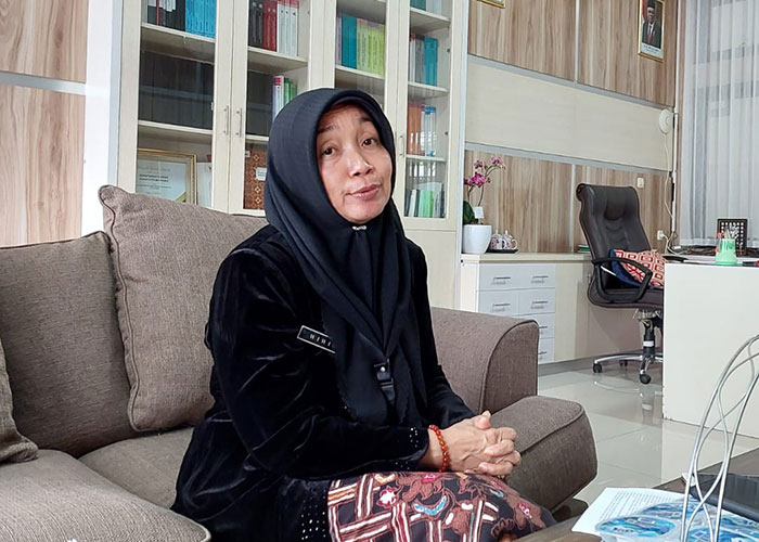 Sekda Boyolali Wiwis Trisiwi.