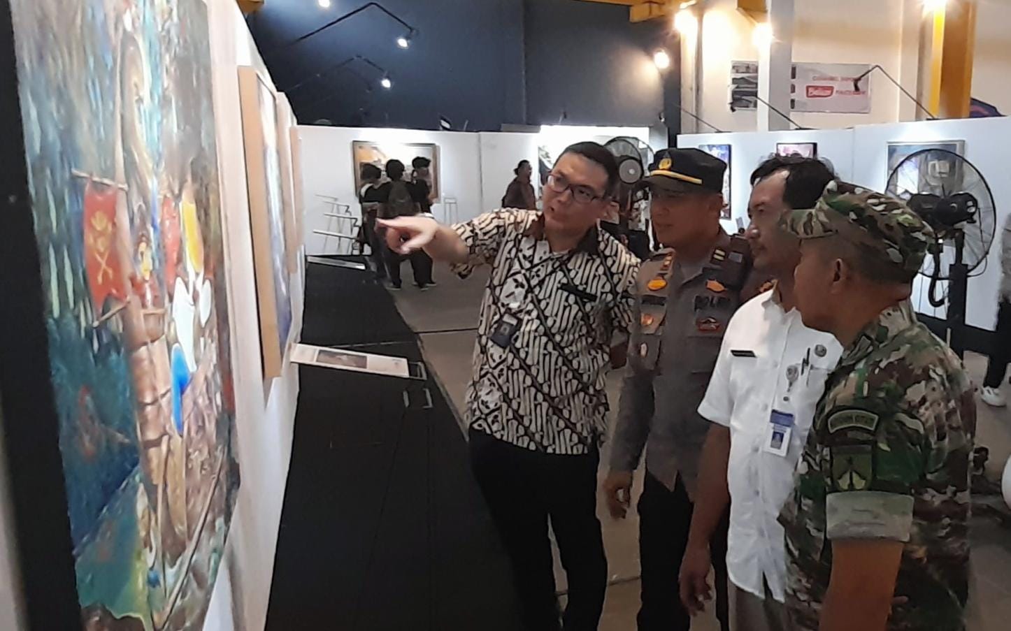 Pameran SoloArtoz #3 di Galeri Art PT Indaco, Pulosari, Kebakkramat, Karanganyar