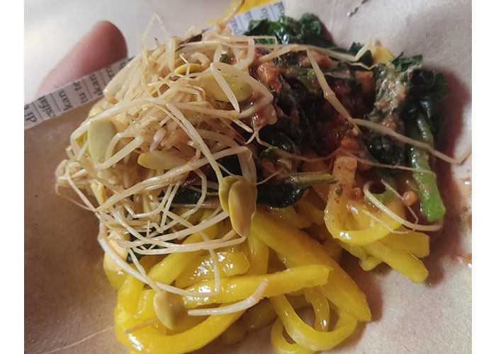 Mi pentil bikinan Tumi di Pasar Kota Wonogiri