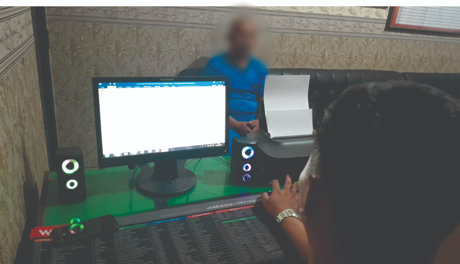 AFK, tersangka penipuan diperiksa di Mapolres Wonogiri. (HUMAS POLRES WONOGIRI UNTUK RADAR SOLO)