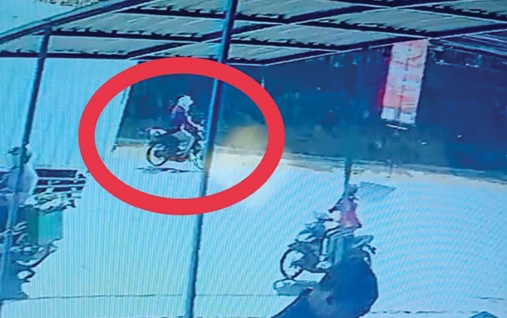 TERUNGKAP: Rekaman CCTV curanmor di GKJ Urutsewu, Ampel.