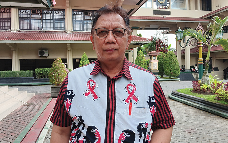 Sekretaris KPA Klaten Ronny Roekmito