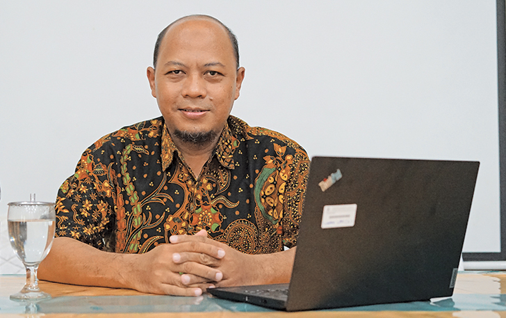 Dr. Masduki, selaku Vice Chairman ISETH 2023, Dosen Prodi Pendidikan Matematika UMS.