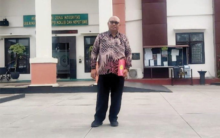 Kuasa hukum korban penipuan pembelian beras Parwito, Lilik Hendro Nugroho.