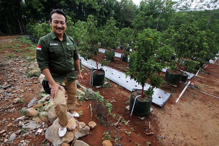 Arys Buntoro mendidikasikan ide  dan tenaganya untuk menekan kasus stunting di Kecamatan Polokarto, Kabupaten Sukoharjo.