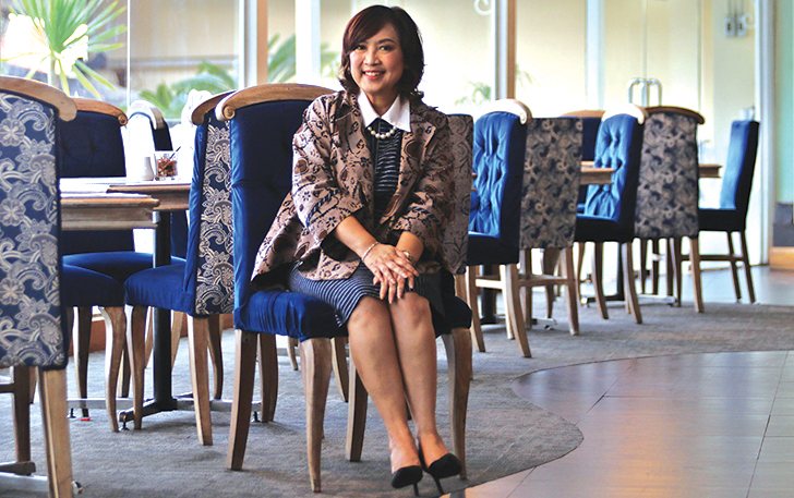 Retno Wulandari, selaku General Manager The Sunan Hotel/Ketua BPPD Kota Solo.